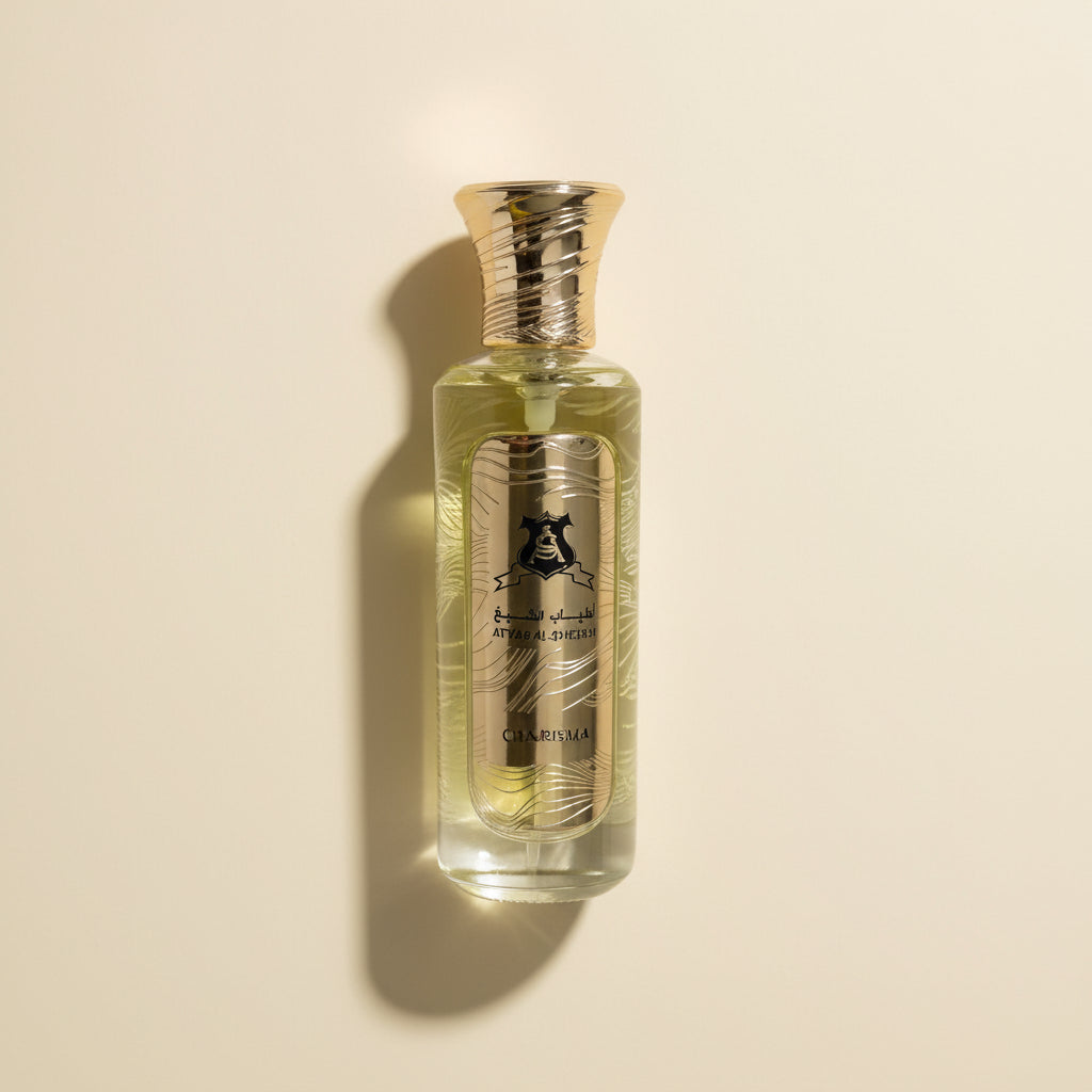 Charisma EDP 200ml bottle on dark commanding background — spicy warm charismatic unisex perfume at Oud Square