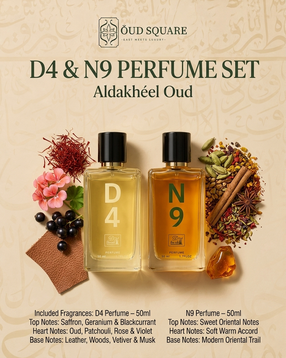 D4 and N9 Perfume Set 2×50ml