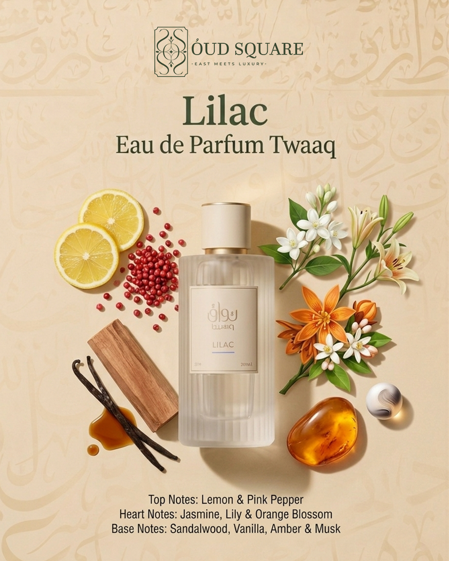 Lilac EDP 200ml | Fresh Floral Warm Unisex Perfume by Twaaq — Oud Square