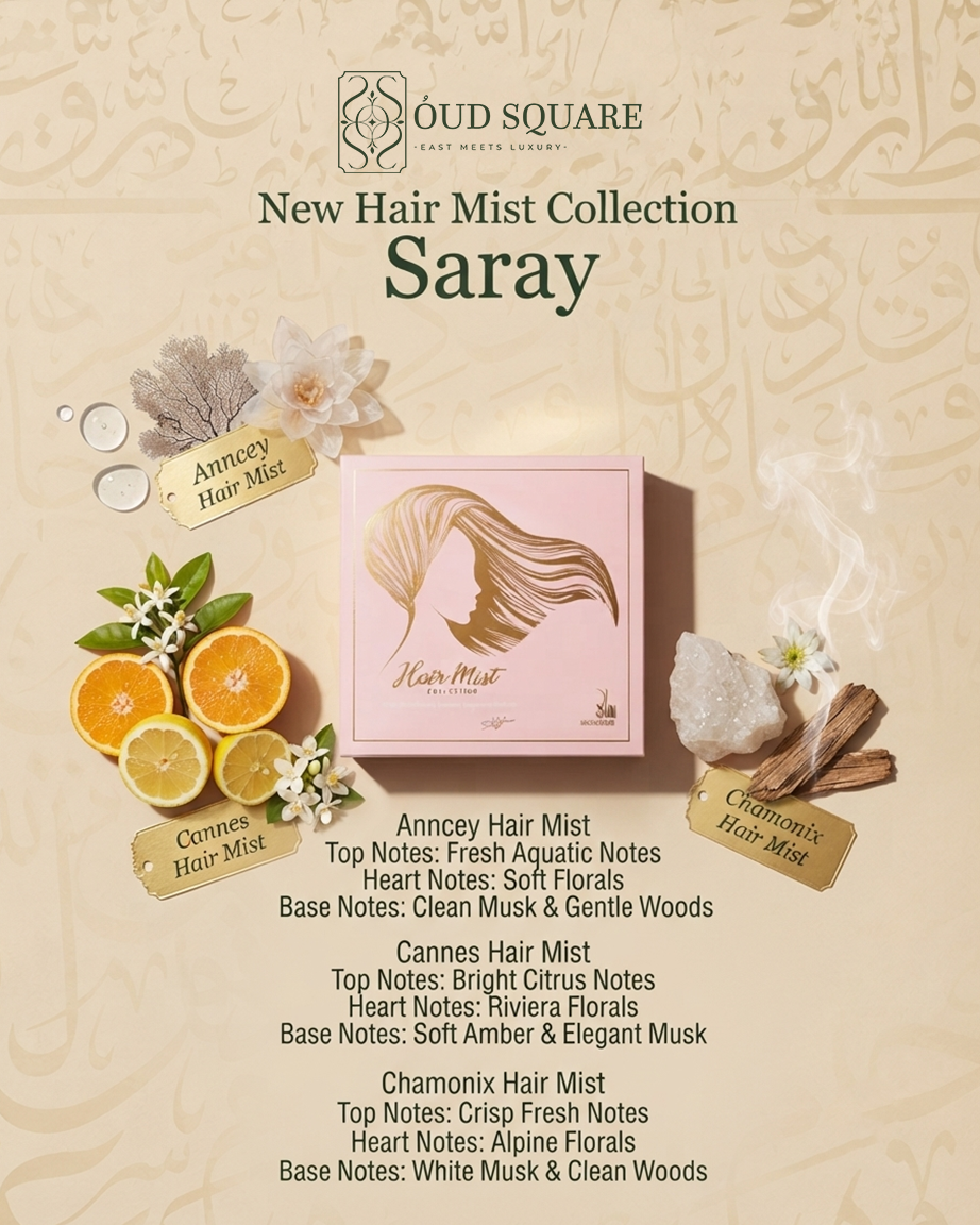 New Hair Mist Collection by Saray — Anncey Cannes Chamonix three French-inspired hair mist gift set