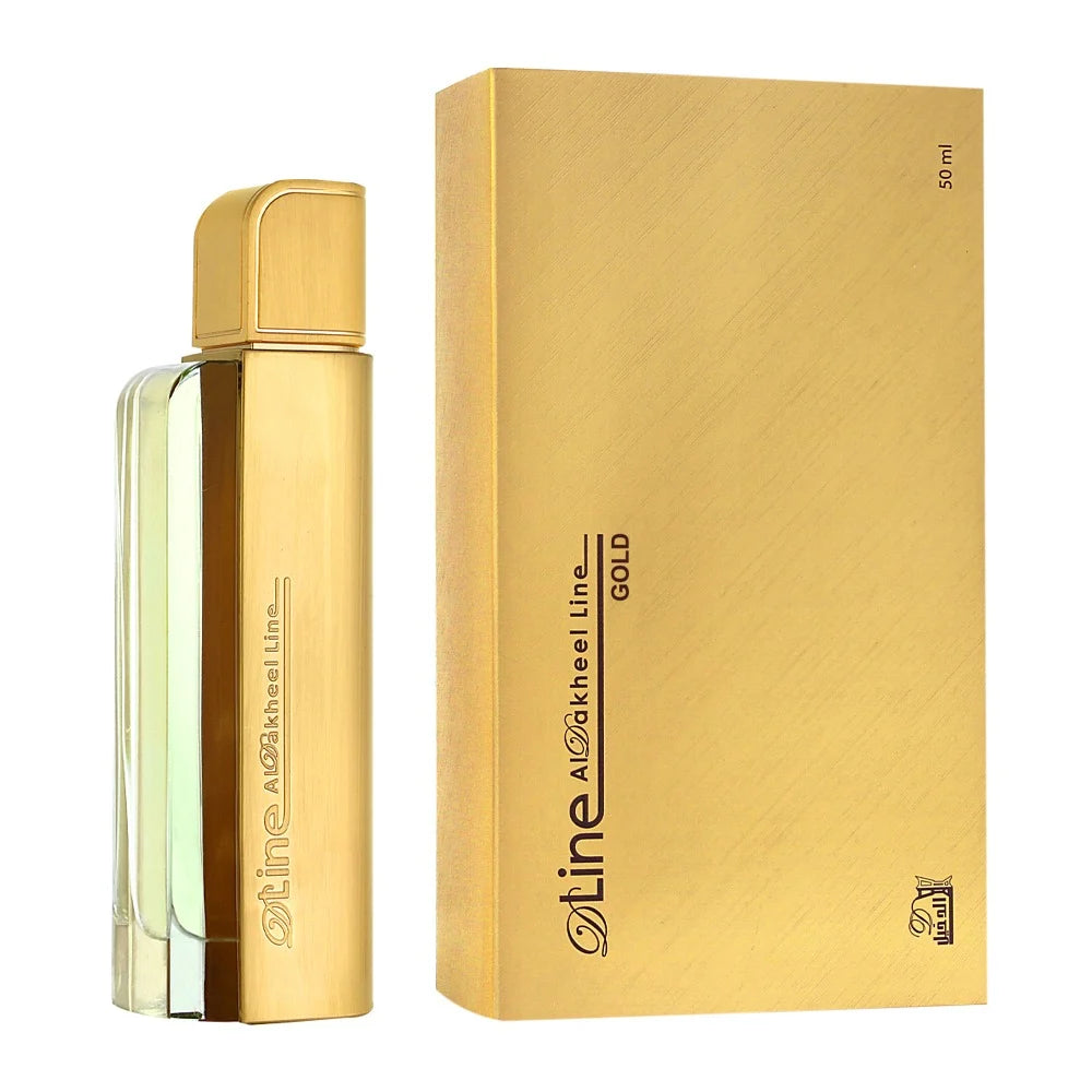 عطر دي لاين الذهبي